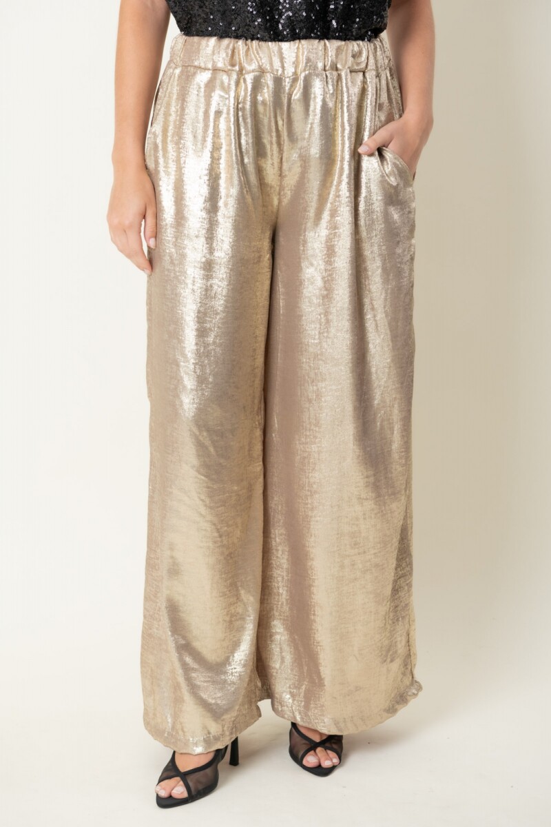 PANTALON BERILO - Dorado 