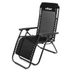 Reposera Silla Camastro Plegable Arye Confort Negro