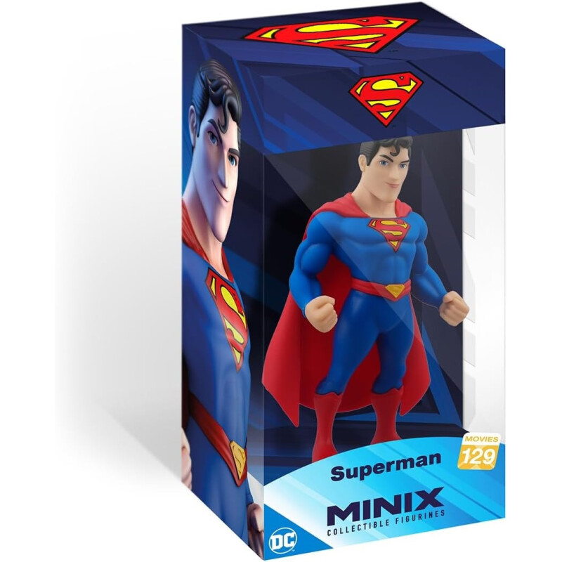 MINIX - Películas #129 - DC Comics - Superman - Figura Coleccionable de 12 cm MINIX - Películas #129 - DC Comics - Superman - Figura Coleccionable de 12 cm