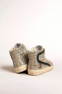 ZAPATILLA SLIDE GLITTER Plata