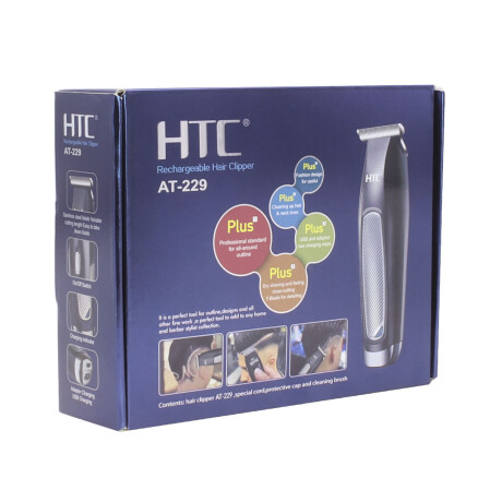 Cortapelo Inalámbrica HTC AT-229 NEGRO