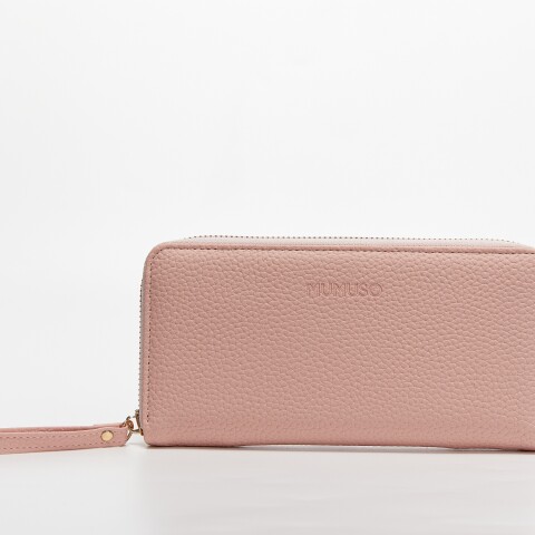 CARTERA LARGA ESTAMPADA DE LICHI - ROSA CARTERA LARGA ESTAMPADA DE LICHI - ROSA