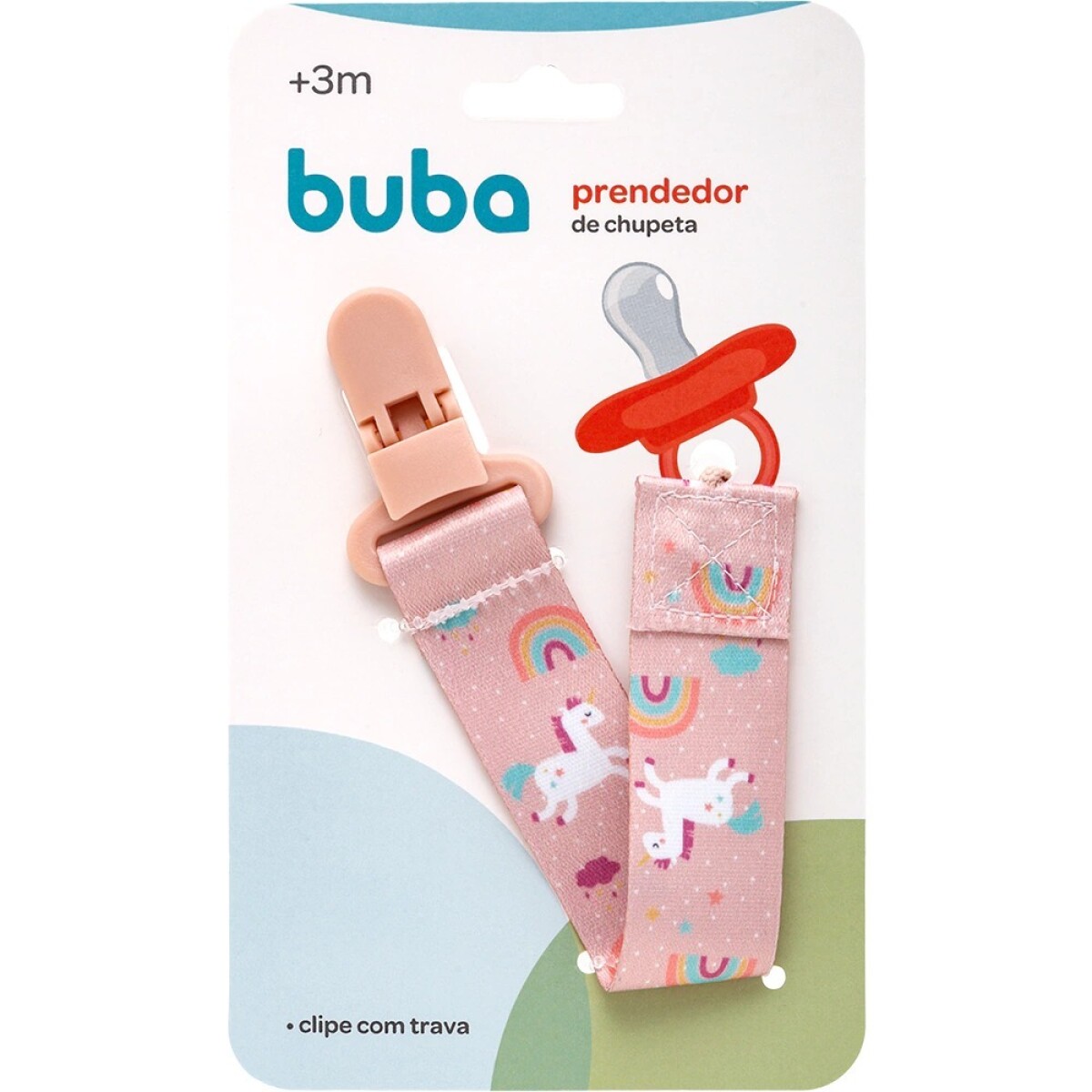 Clip para chupete BUBA animales - unicornio magic 