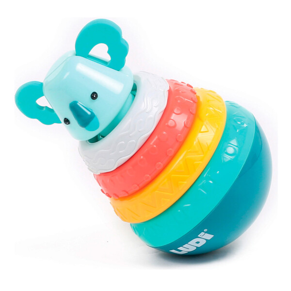 Juego De Encastre Apilable Infantil Kit Motricidad Koala Color Verde