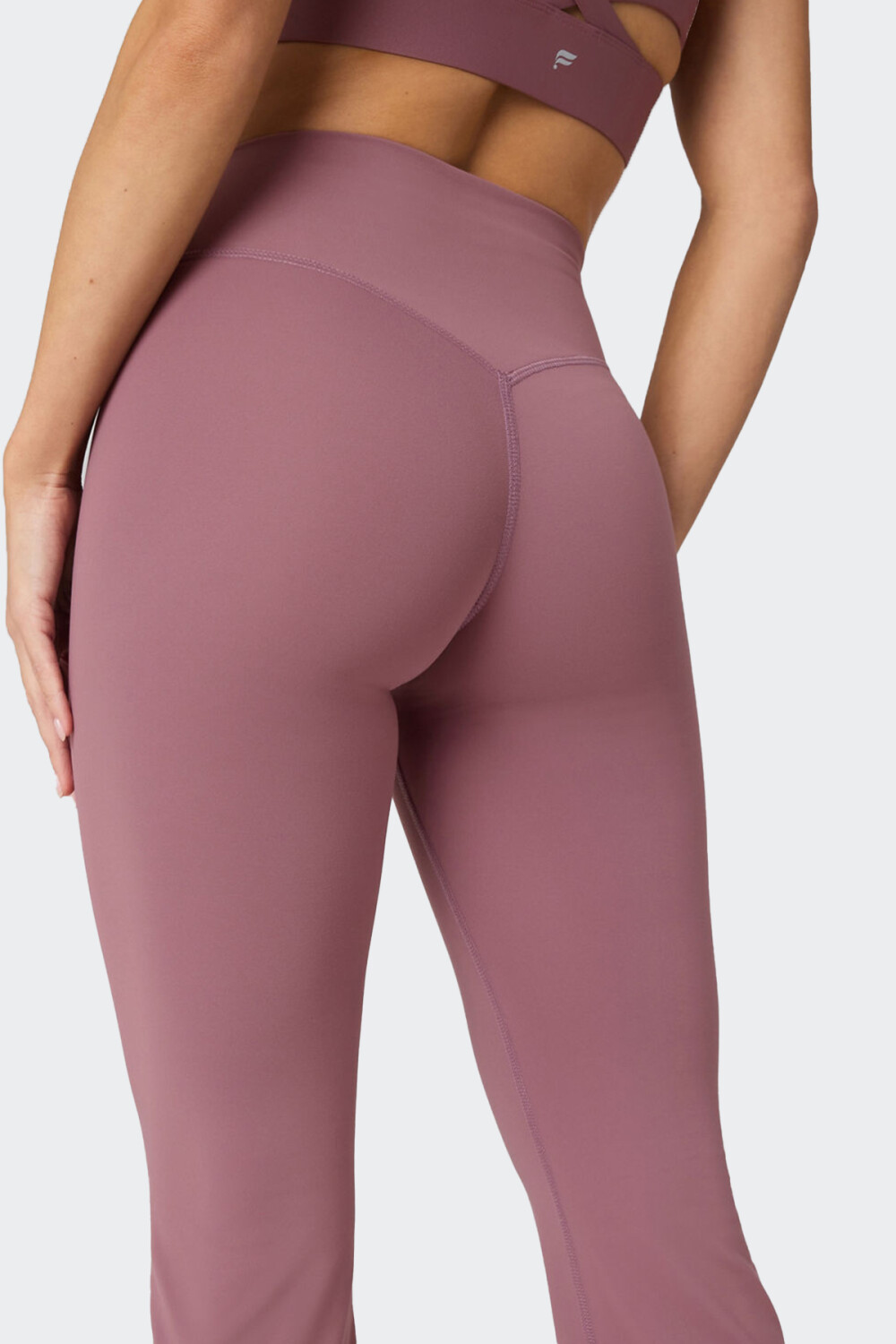 Pantalón Fabletics Campana PureLuxe Rosa