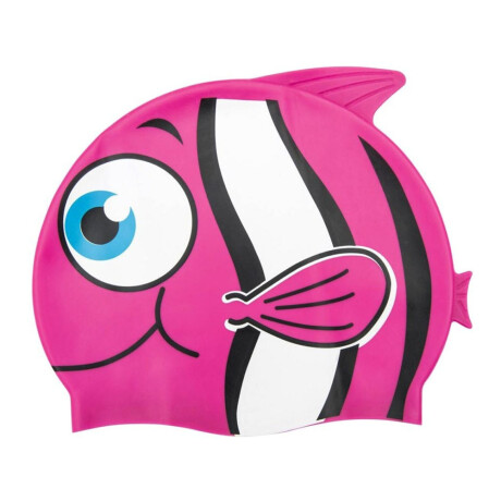 Gorra de Baño Natación Silicona p/Niños Little Buddy Bestway Fucsia