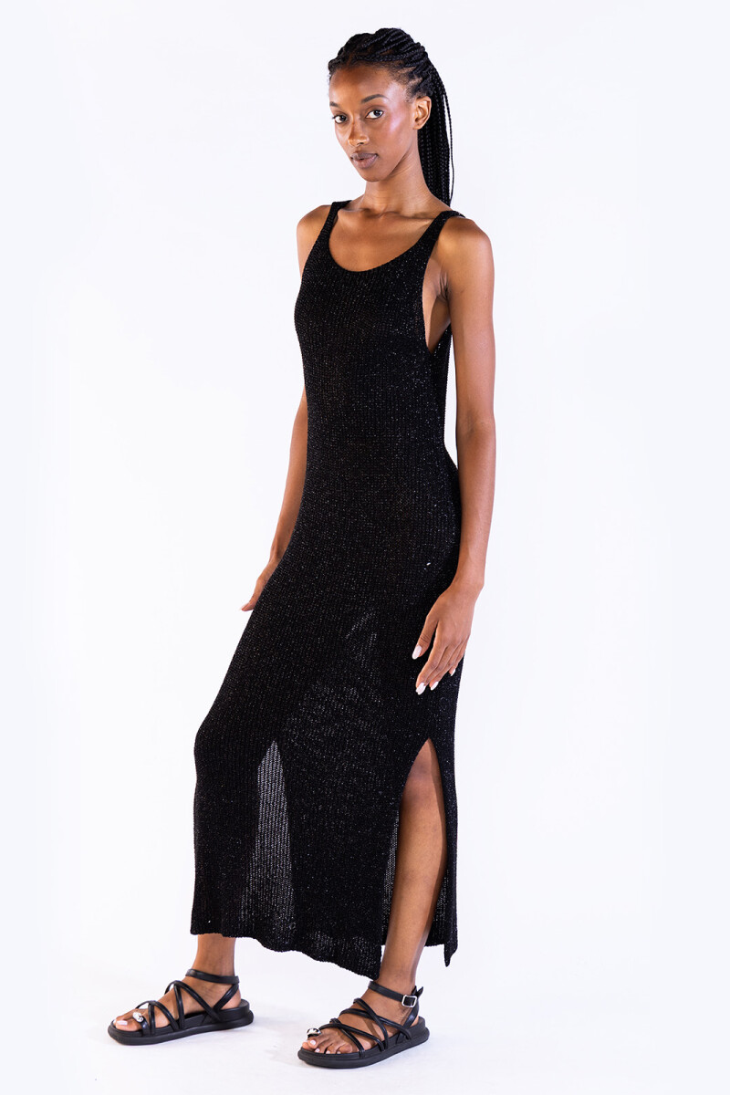 ELI LUREX DRESS Black