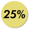 25%