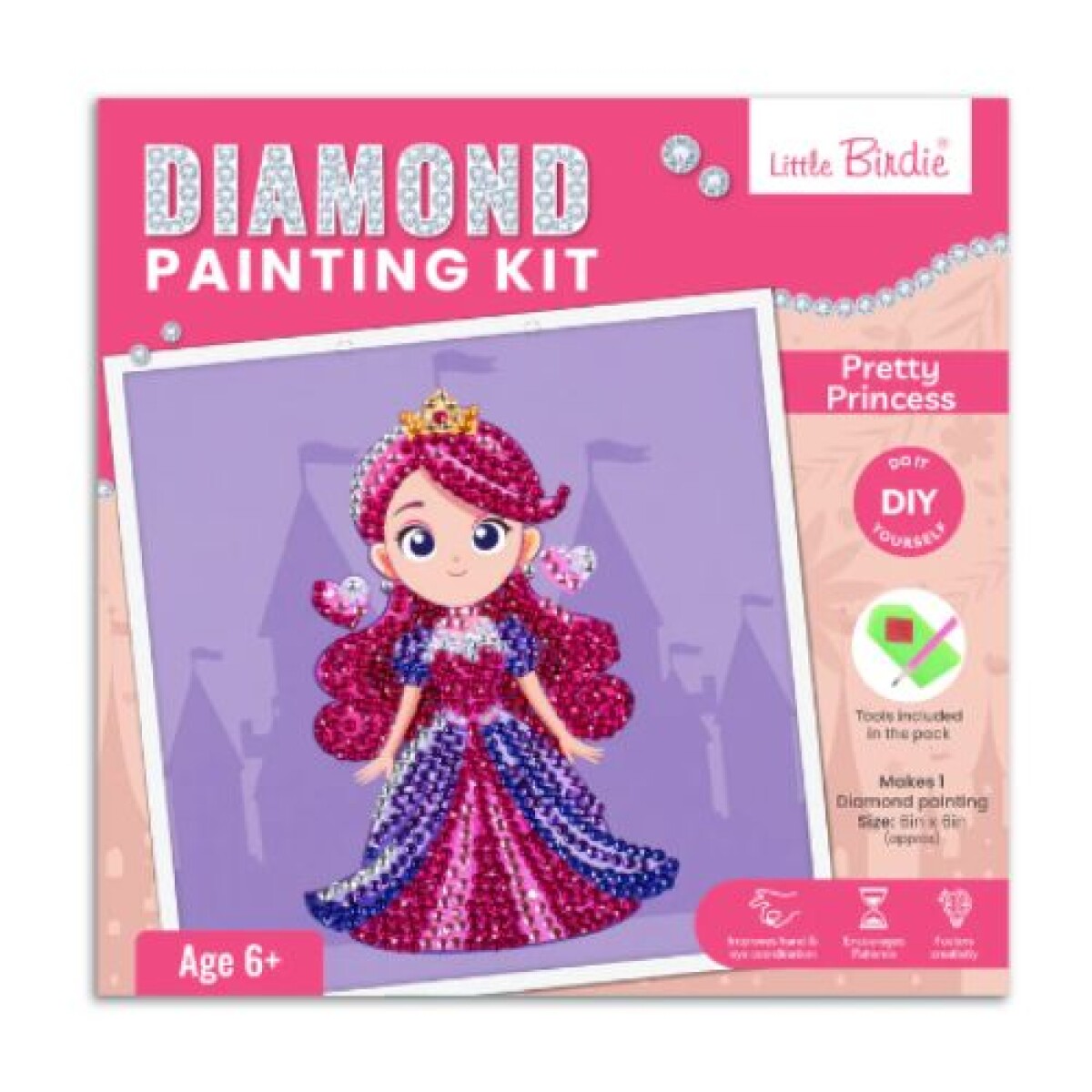 Set de Diamantes Little Birdie - Princesa 