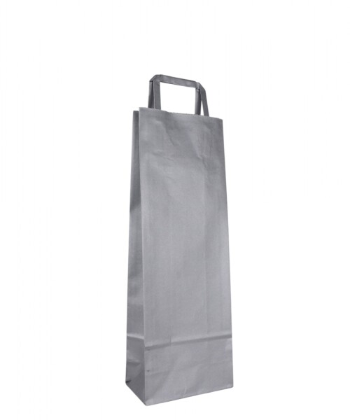 Bolsa 14x08x40 cm PLATA