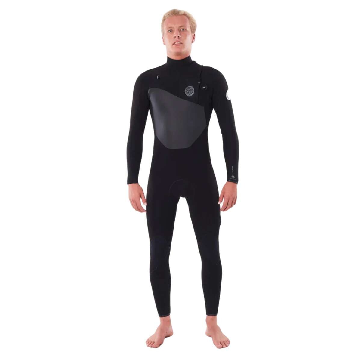 Traje Rip Curl Flashbomb 3/2 Chest Zip - Negro 