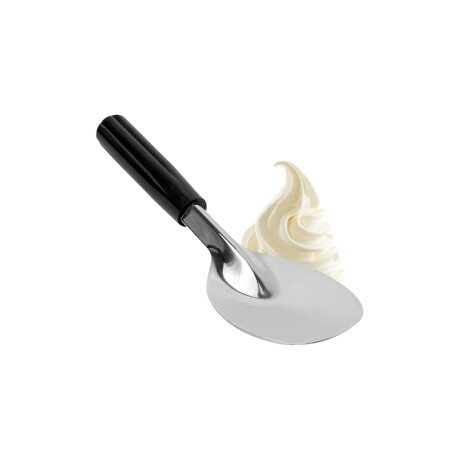 Pala para helado acero inoxidable mango negro 220 mm Pala para helado acero inoxidable mango negro 220 mm