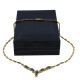 Gargantilla en oro 18k , esmeraldas y brillantes. Gargantilla en oro 18k , esmeraldas y brillantes.