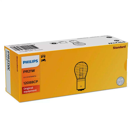 LAMPARA - 12V 21W BAW15S ROJA PATA DESPAREJA 1 POLO PHILIPS LAMPARA - 12V 21W BAW15S ROJA PATA DESPAREJA 1 POLO PHILIPS