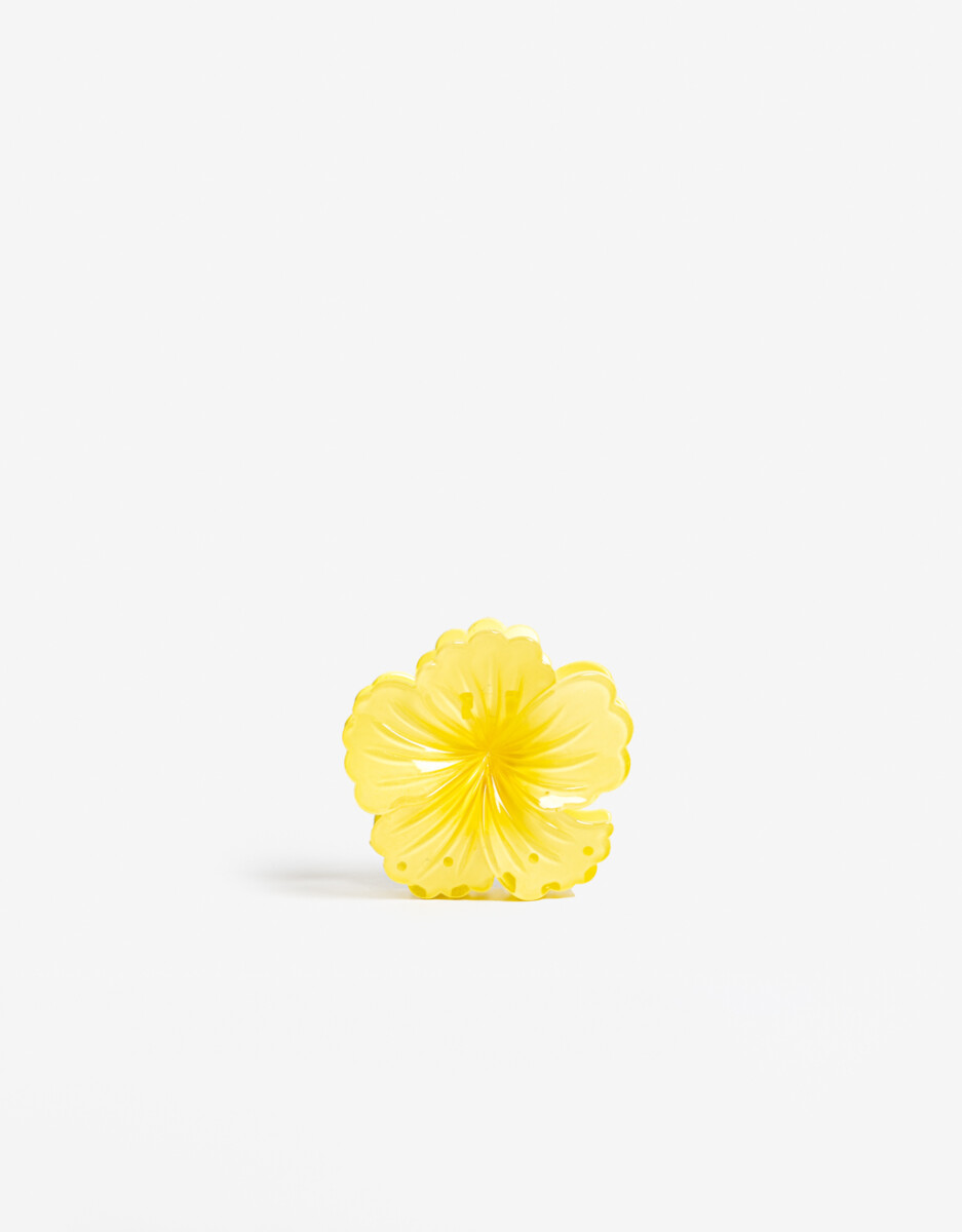 Broche Acrílico Flor 