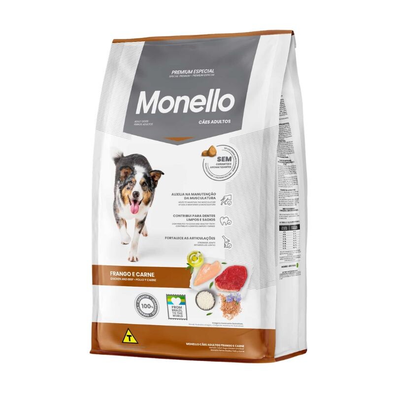 Monello Adulto Todas Las Razas 15Kg Pollo y Carne Monello Adulto Todas Las Razas 15Kg Pollo y Carne