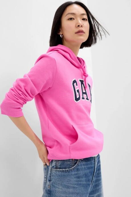 Canguro Logo Gap Con Felpa Mujer Standout Pink