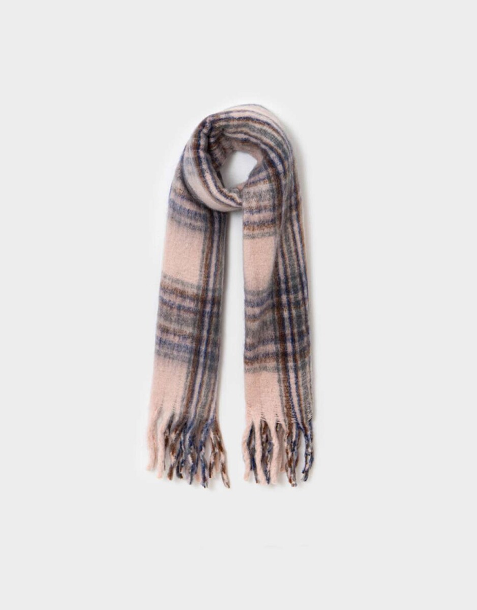 Bufanda Cuadrillé - Estampado Escoces 