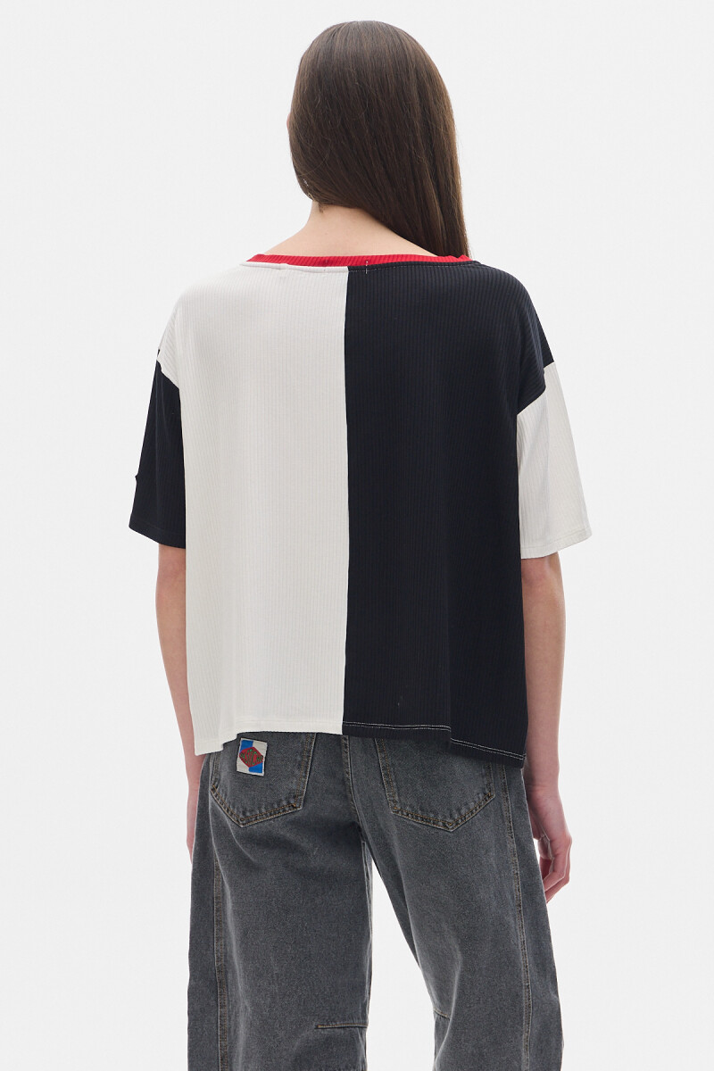 T-shirt Lulu CB Black/Cream