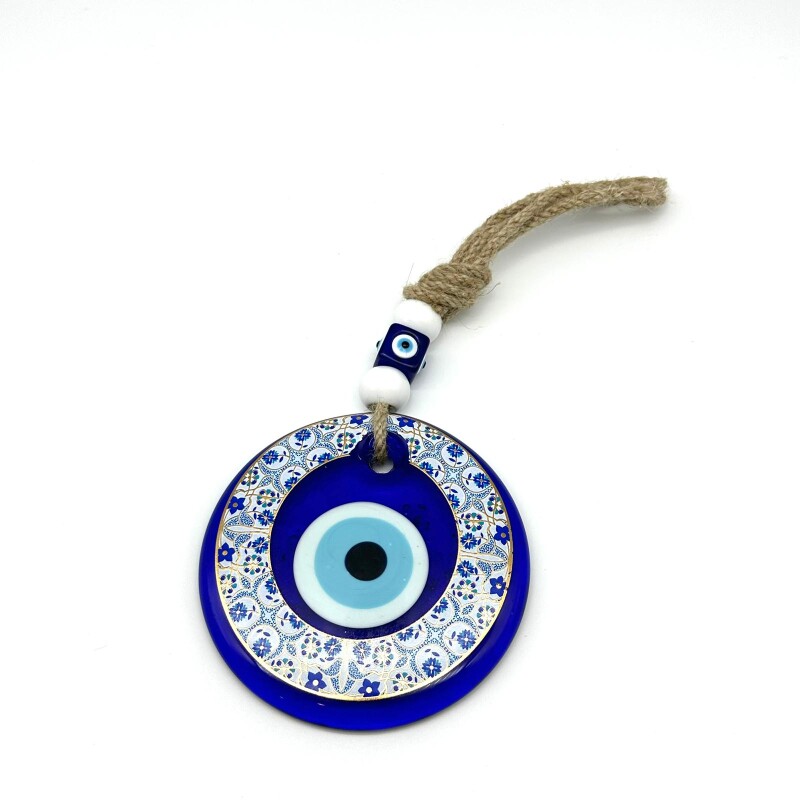 Ojo Turco Decorado T2 Blanco