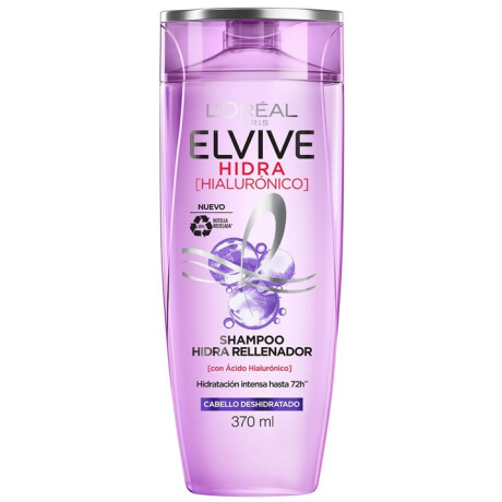 SHAMPOO ELVIVE 370 ML HIDRA HIALURONICO SHAMPOO ELVIVE 370 ML HIDRA HIALURONICO