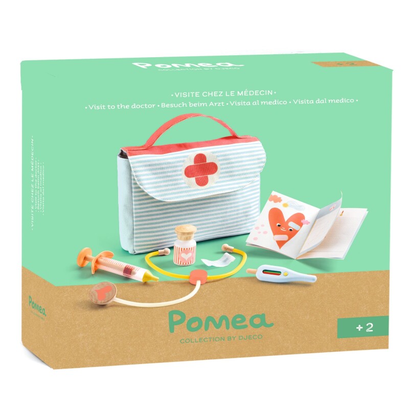 Maletin de medico que contiene varios accesorios para munecas Pomea Maletin De Medico Que Contiene Varios Accesorios Para Munecas Pomea