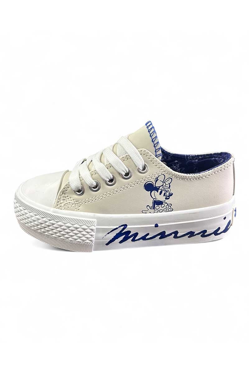 CALZADO DEPORTIVO NIÑA CON PLATAFORMA MINNIE Gris