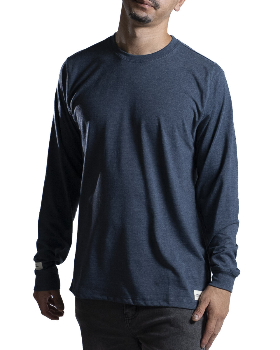 Remera Manga Larga Algodón - Jean Melange 