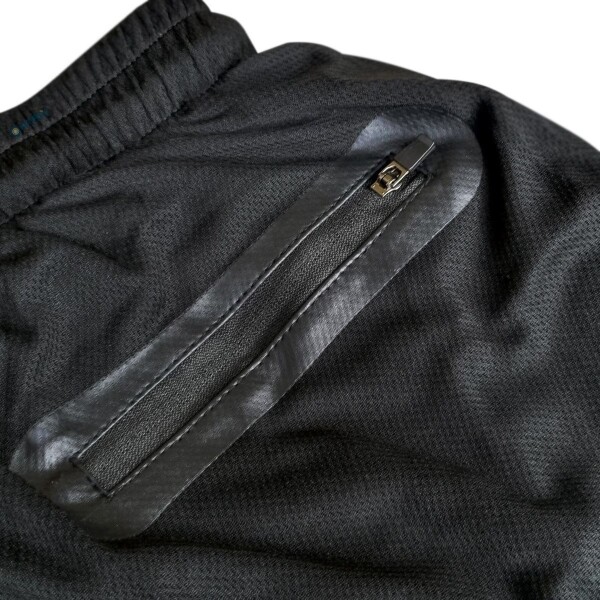 Short Entrenamiento Deportivo Calza X4 Fútbol Adulto Variante Color Negro Talla L