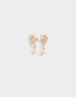 Aros Colgantes Cortos Premium Gold Aros - Dorado