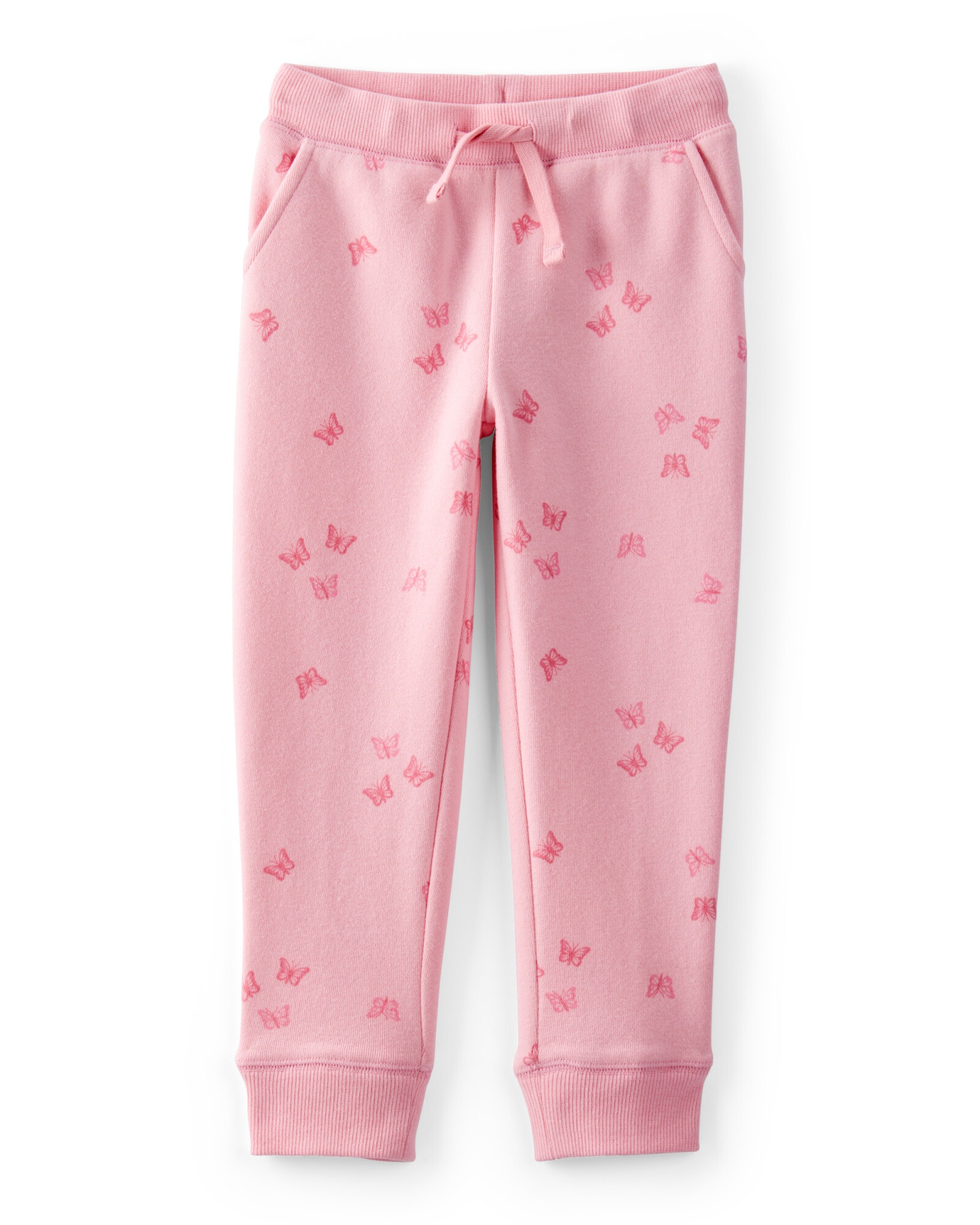 Pantalón de algodón, rosado, diseño mariposas Pantalón de algodón, rosado, diseño mariposas