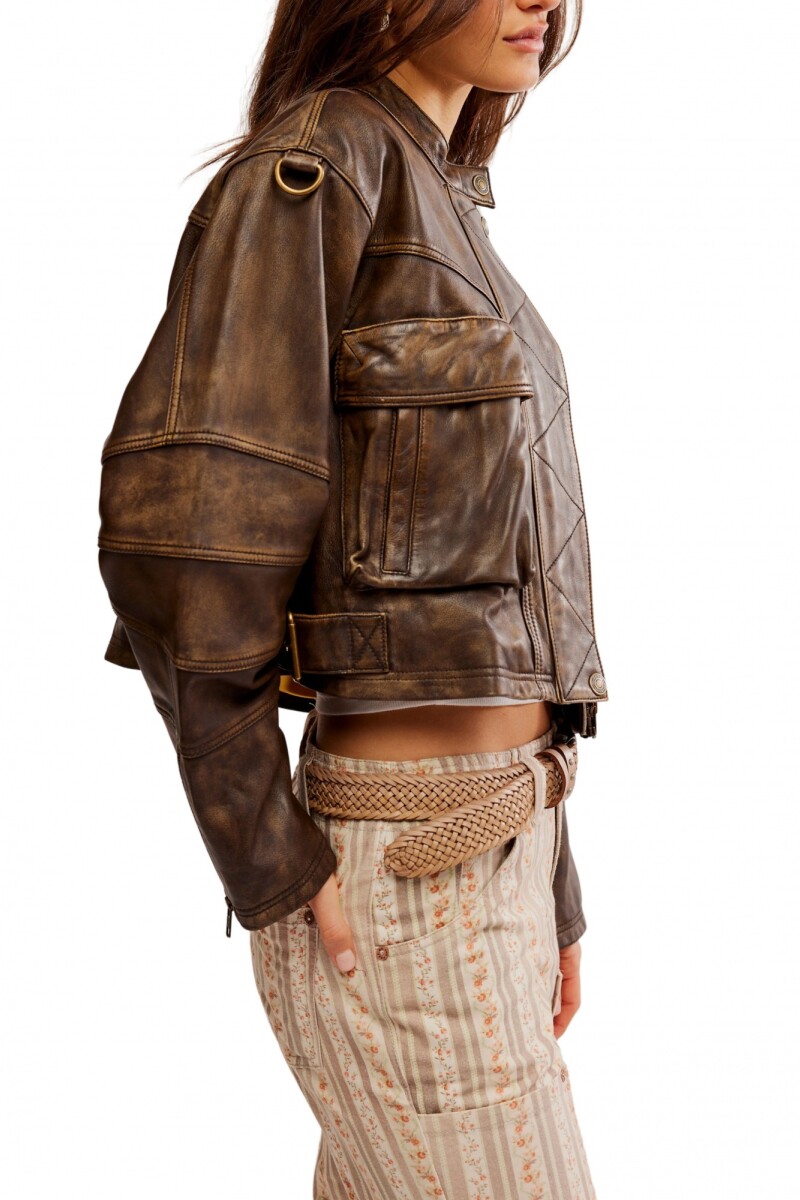 CHAQUETA ADRIENNE Marron
