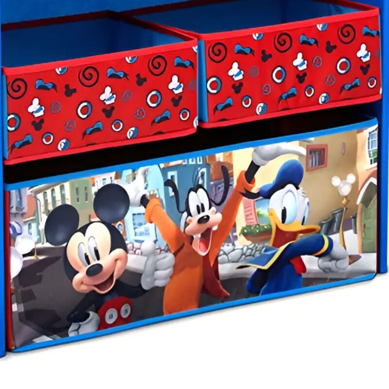 Organizador Infantil Disney C/6 compartimentos Mickey mouse