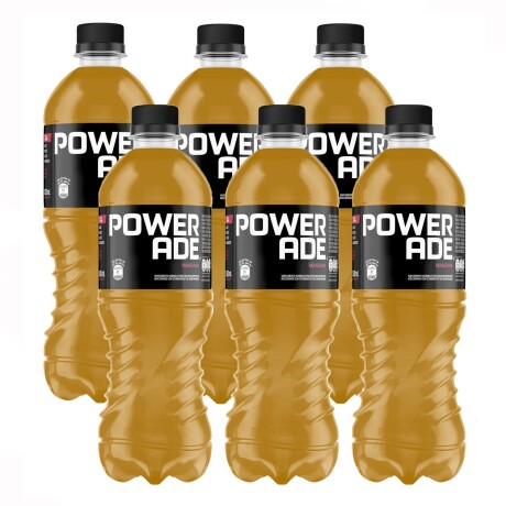 Pack X6 Bebidas Isotónicas Powerade Manzana 600ML 001