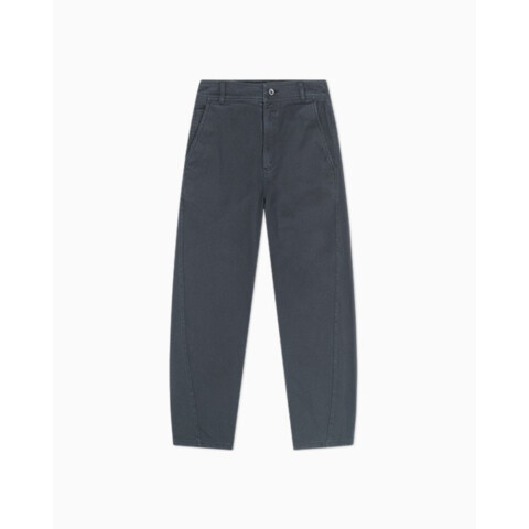 BLACK DENIM BARREL PANT OVERDYED BLACK BLACK