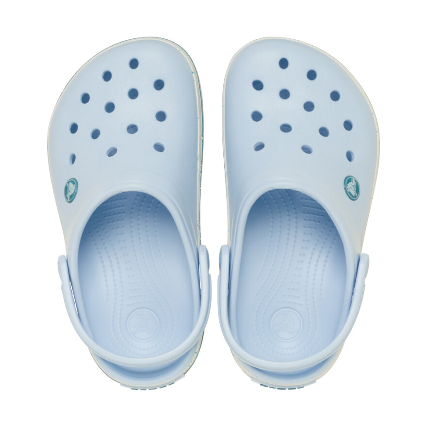 Crocband Speckled Band Clog K - Niños mas de 5 años Blue Frost