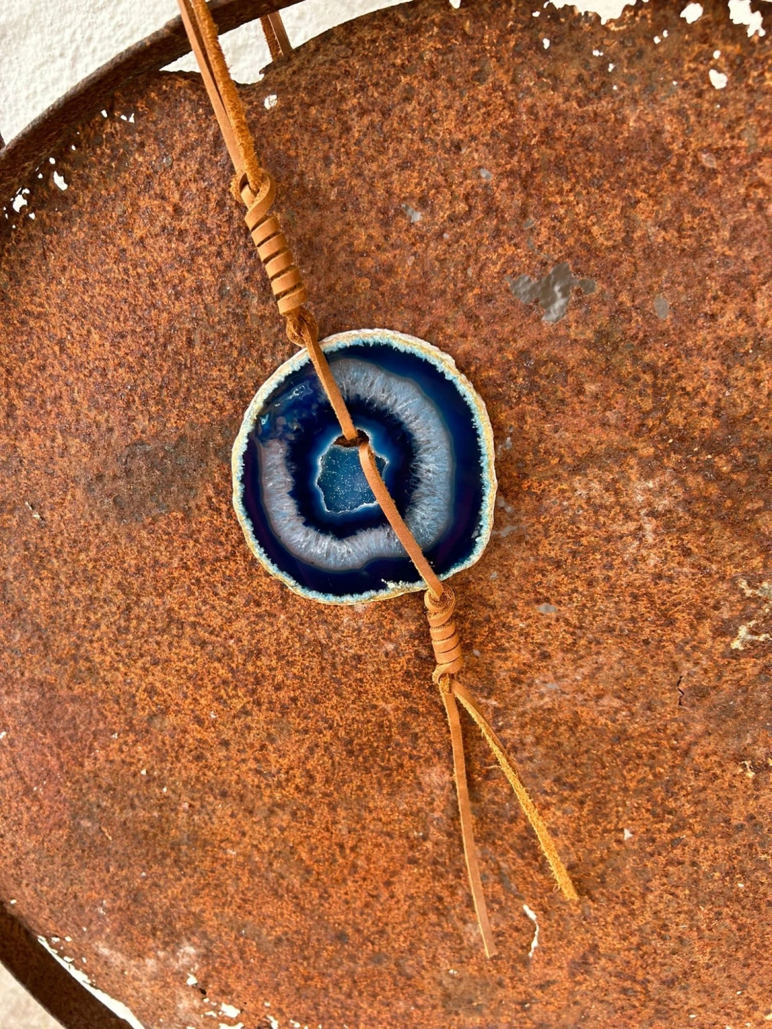 Simple Ágata Necklaces