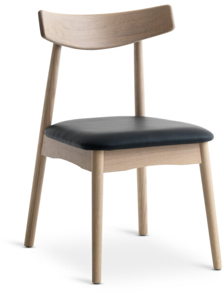 Silla de comedor LYNGHOLM negro/roble nat Silla de comedor LYNGHOLM negro/roble nat