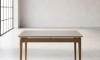 Mesa de Comedor Rectangular Linea Manhattan Blanco/Natural Mesa de Comedor Rectangular Linea Manhattan Blanco/Natural
