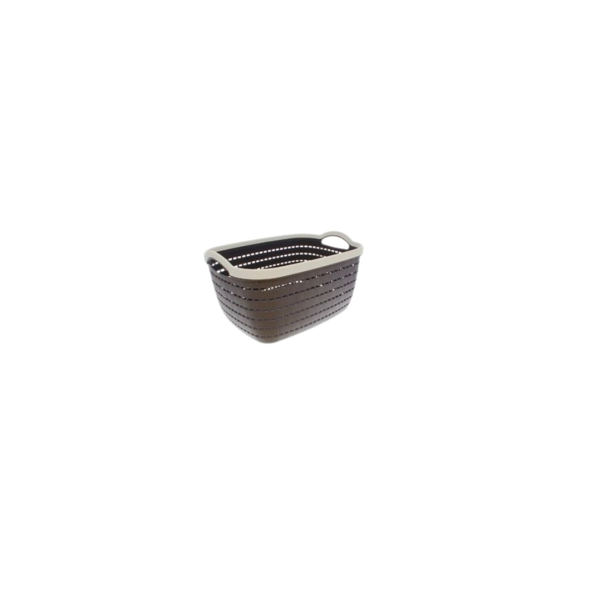 CESTO CANASTO ORGANIZADOR CALADO 29X23X16,5CM 