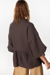 Camisa Duna Chocolate
