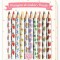 10 Aiko mini coloured pencils Único