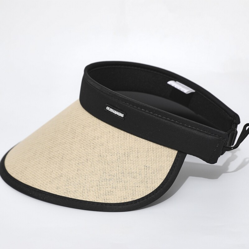 VISERA DE PAJA CON ALA ANCHA (BEIGE) VISERA DE PAJA CON ALA ANCHA (BEIGE)