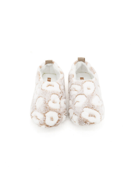 PANTUFLA DELFI BEIGE (V)