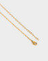 Cadena Corta con Dije Premium Silver Cadena Corta Con Dije Mariposa - Dorado