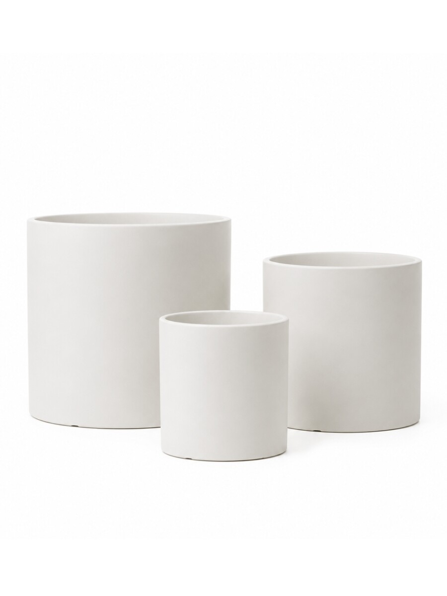 MACETA BLANCA CERÁMICA MINIMALISTA MACETA BLANCA CERÁMICA MINIMALISTA