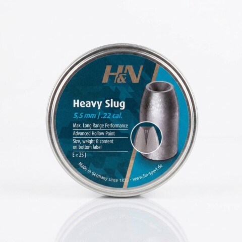 Chumbos H&N Heavy Slug HP 5,5 Mm 34 Gr 150u Chumbos H&N Heavy Slug HP 5,5 Mm 34 Gr 150u