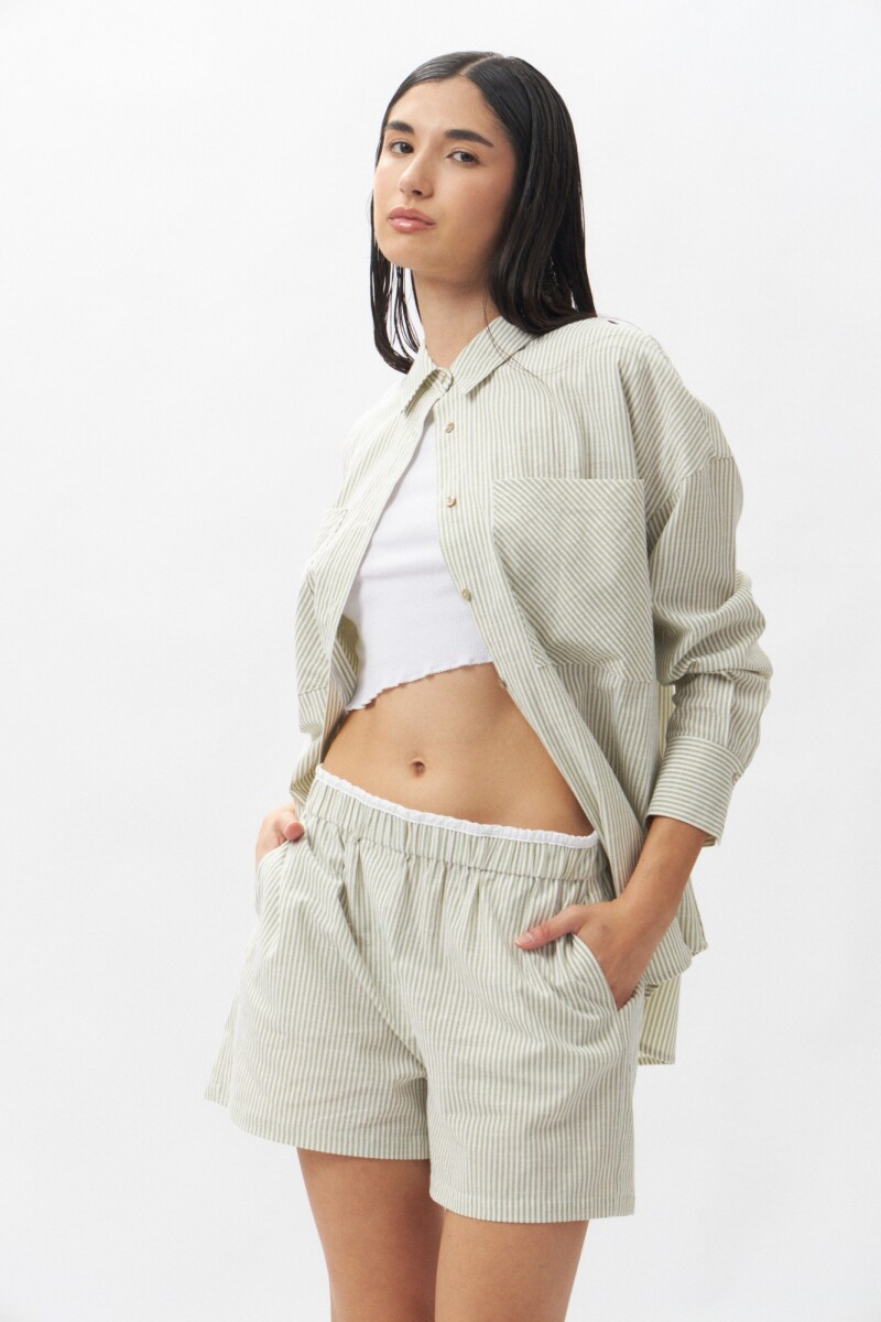 SHORT AKANI - Verde Militar 
