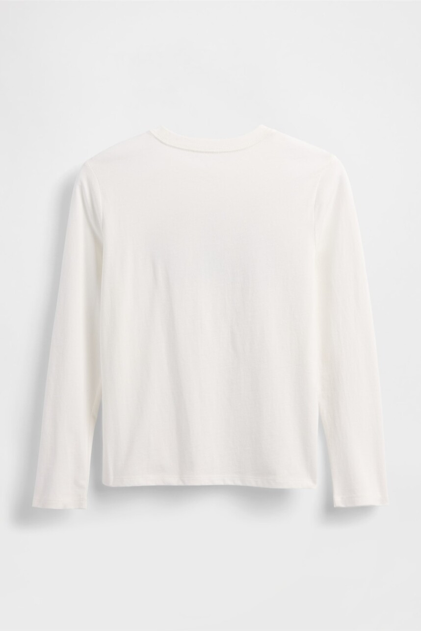 Remera Gràcifo Niño New Off White