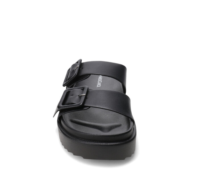 Sandalia QIRA con hebillas Black